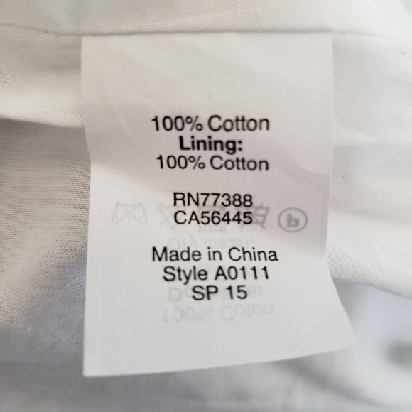 J. Crew Blue and White Patterned Cotton Skirt - Picture 5 of 5